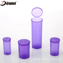 Plastic Regular Conical J-tube And Pop Top Vials 13 Dram Plastic Biodegradable Pop Top Vial